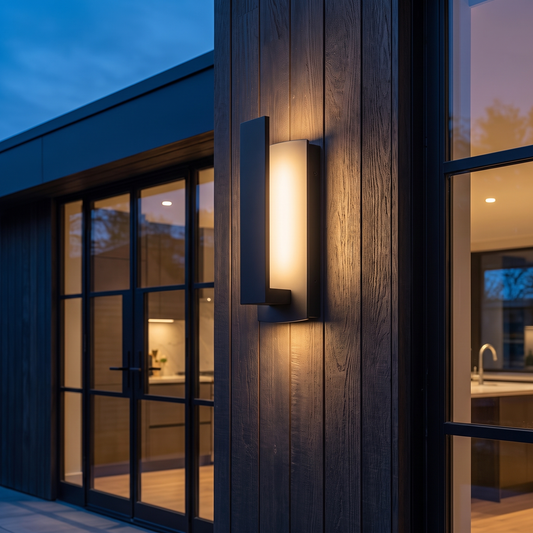 Modern Outdoor Wall Light Wall Mounted Weatherproof Aluminum LED - luxury home exterior