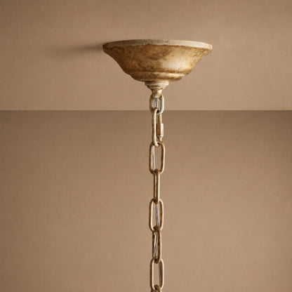 Luxury Crystal Leaf Round Chandelier