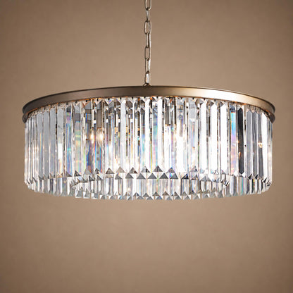 Large 84cm Round K9 Crystal Chandelier