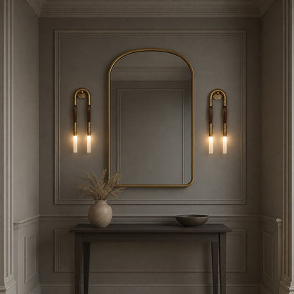 Double Head Wall Sconce Adjustable Wall Mounted LED