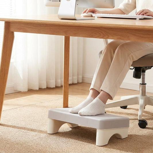 Ergonomic Under Desk Footrest lifestyle photo