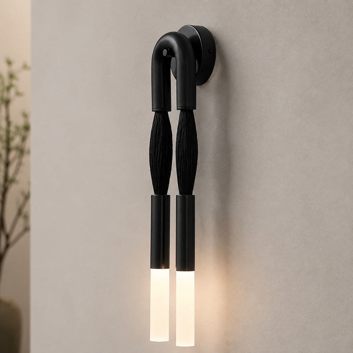 Double Head Wall Sconce Adjustable Wall Mounted LED